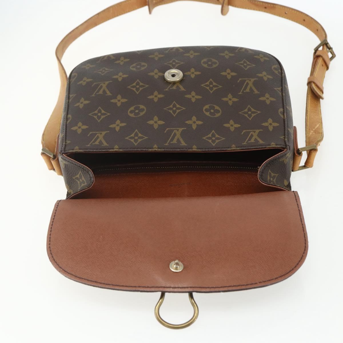 LOUIS VUITTON Monogram Saint Cloud GM Shoulder Bag M51242 LV Auth 155261