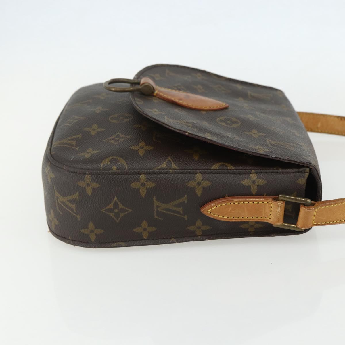 LOUIS VUITTON Monogram Saint Cloud GM Shoulder Bag M51242 LV Auth 155261