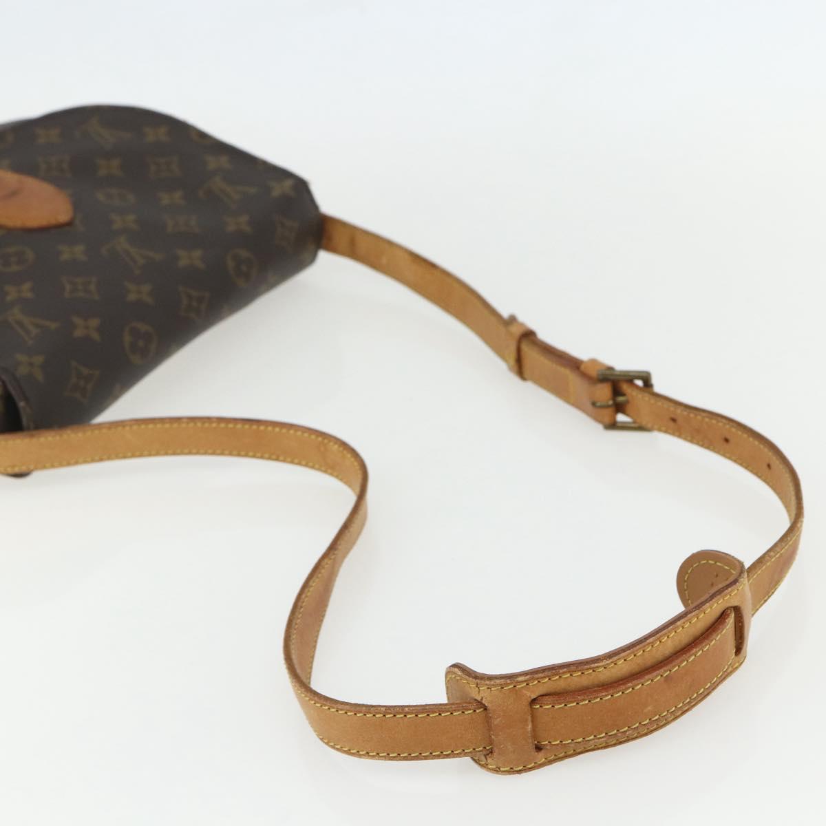 LOUIS VUITTON Monogram Saint Cloud GM Shoulder Bag M51242 LV Auth 155261