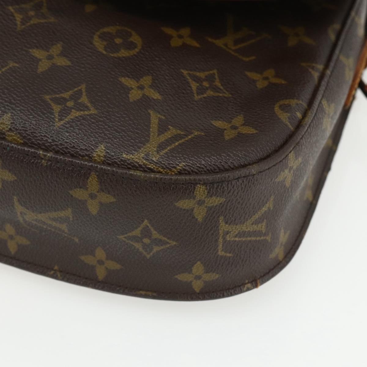 LOUIS VUITTON Monogram Saint Cloud GM Shoulder Bag M51242 LV Auth 155262
