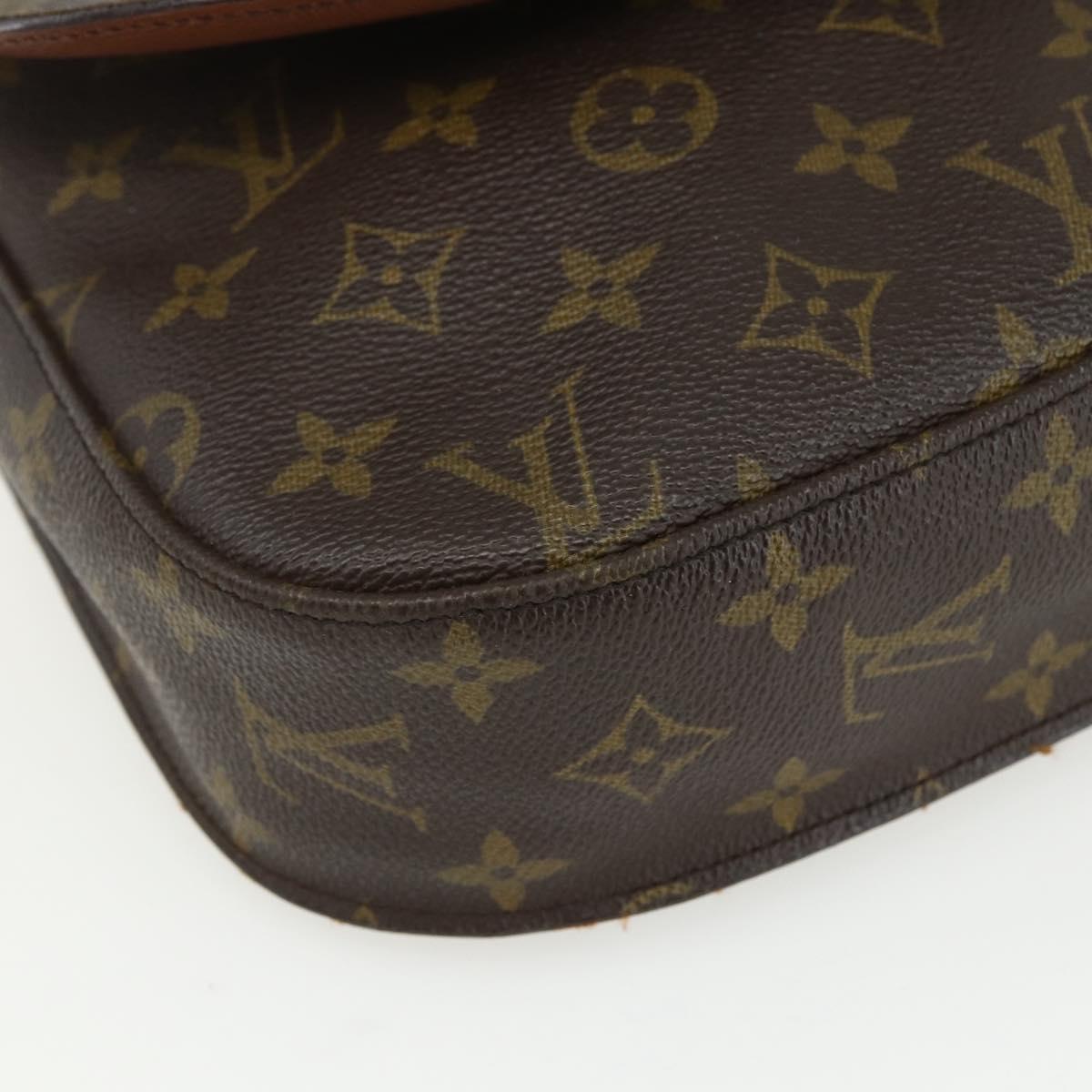 LOUIS VUITTON Monogram Saint Cloud GM Shoulder Bag M51242 LV Auth 155262
