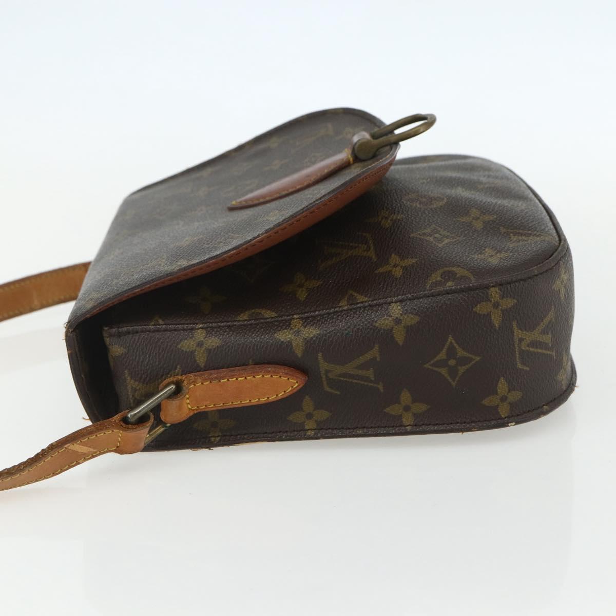 LOUIS VUITTON Monogram Saint Cloud GM Shoulder Bag M51242 LV Auth 155262