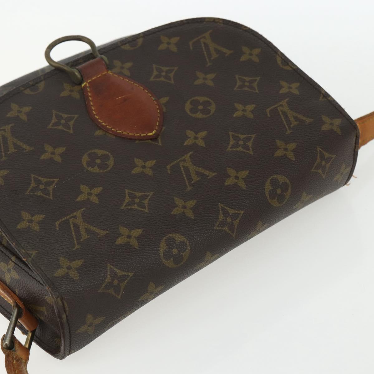 LOUIS VUITTON Monogram Saint Cloud GM Shoulder Bag M51242 LV Auth 155262