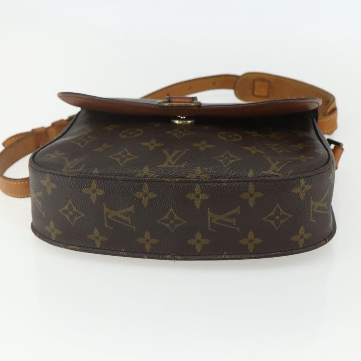LOUIS VUITTON Monogram Saint Cloud GM Shoulder Bag M51242 LV Auth 155262