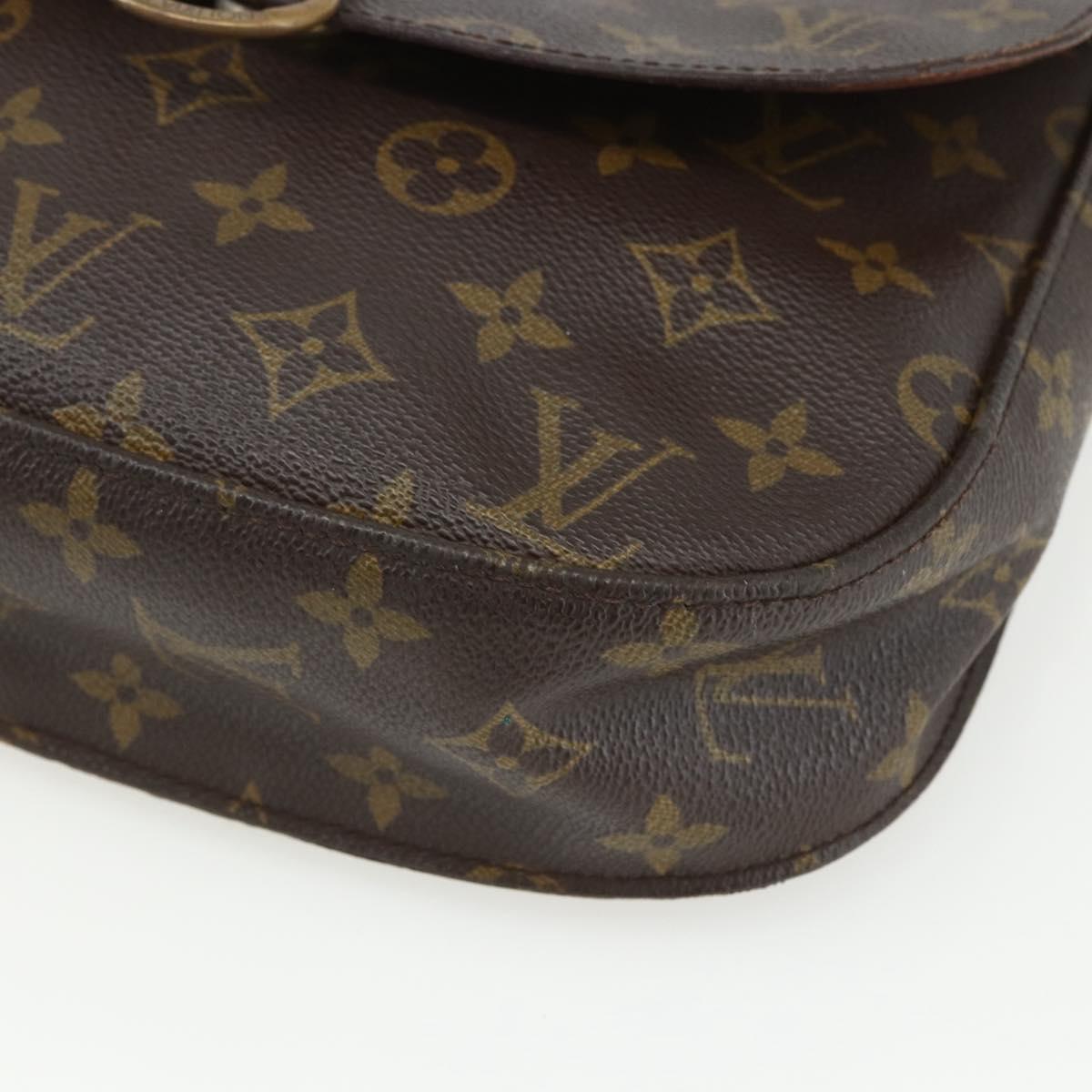 LOUIS VUITTON Monogram Saint Cloud GM Shoulder Bag M51242 LV Auth 155263