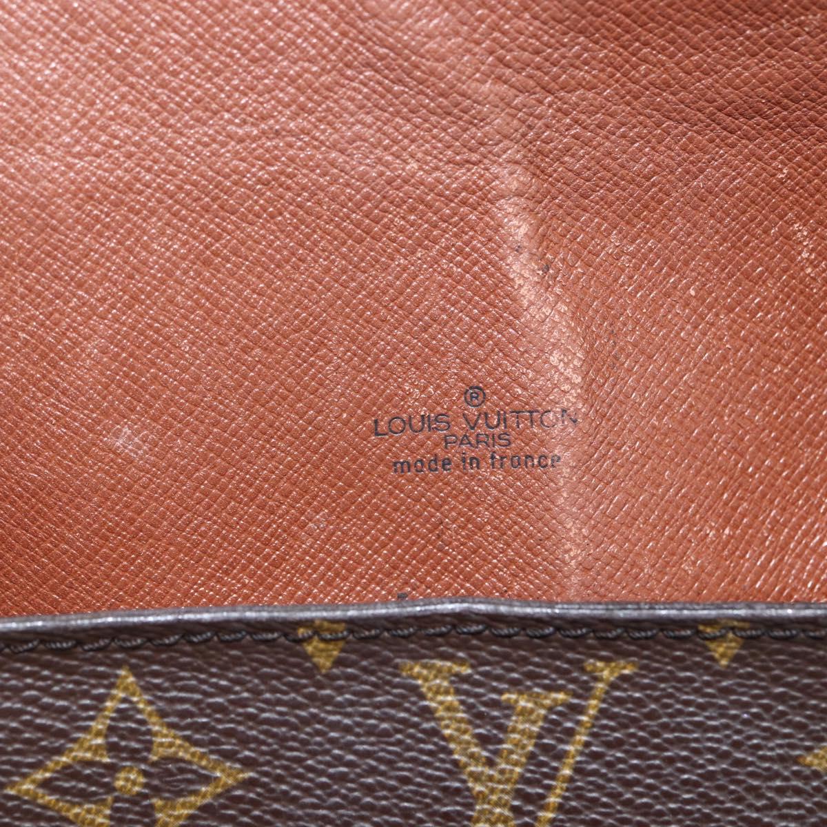 LOUIS VUITTON Monogram Saint Cloud GM Shoulder Bag M51242 LV Auth 155263