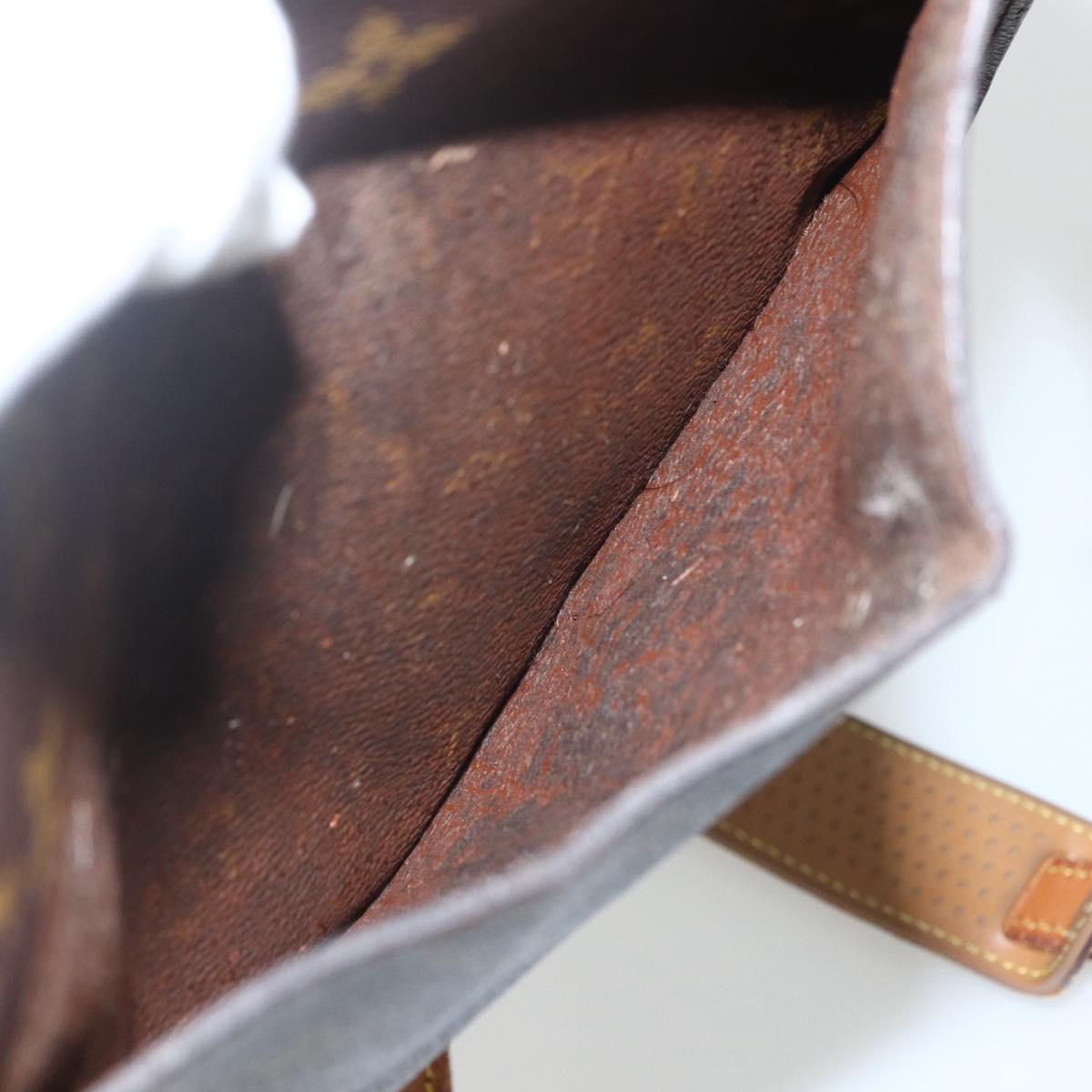 LOUIS VUITTON Monogram Saint Cloud GM Shoulder Bag M51242 LV Auth 155263