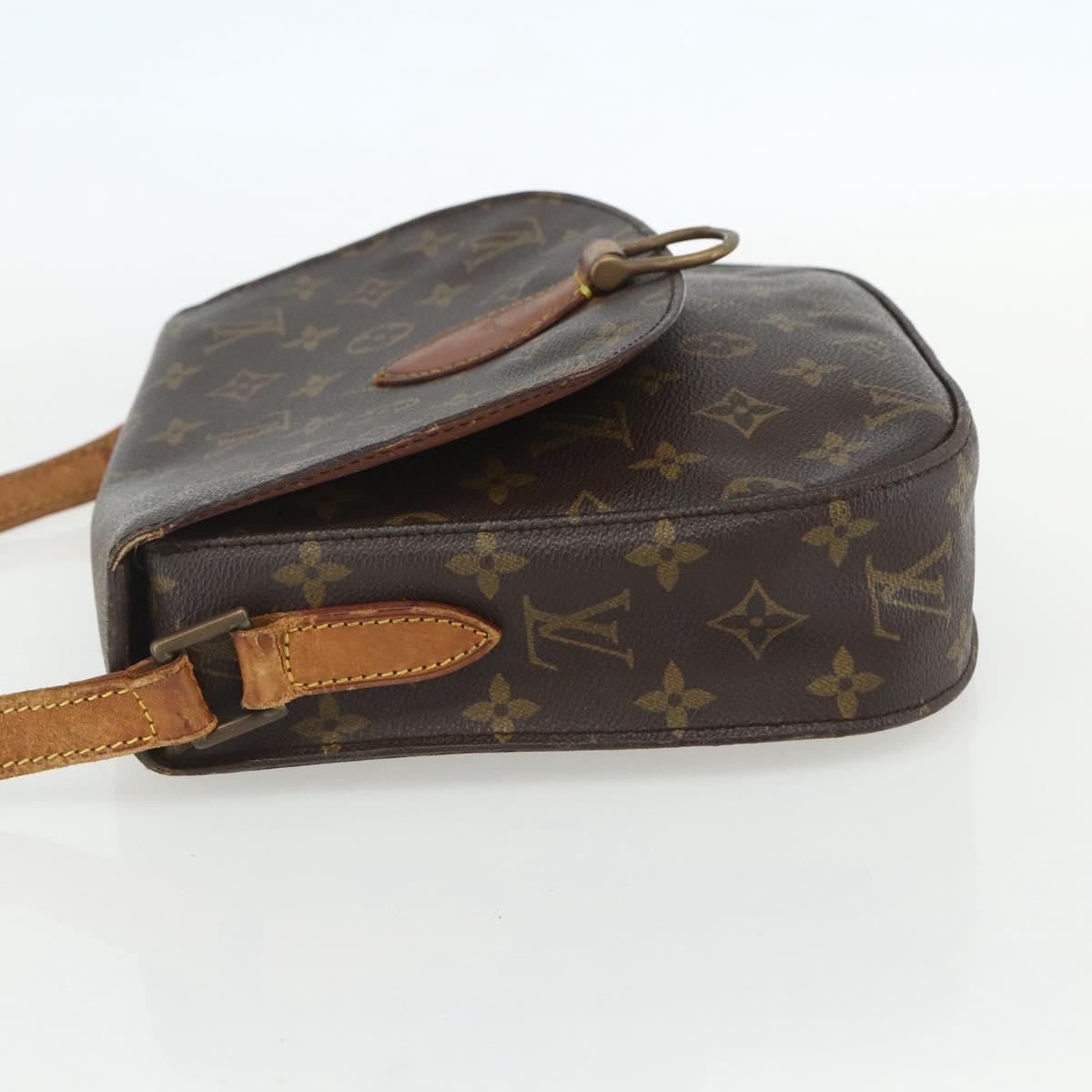 LOUIS VUITTON Monogram Saint Cloud GM Shoulder Bag M51242 LV Auth 155263
