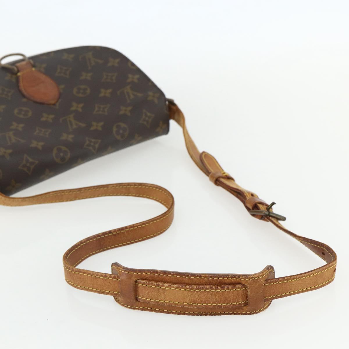 LOUIS VUITTON Monogram Saint Cloud GM Shoulder Bag M51242 LV Auth 155263