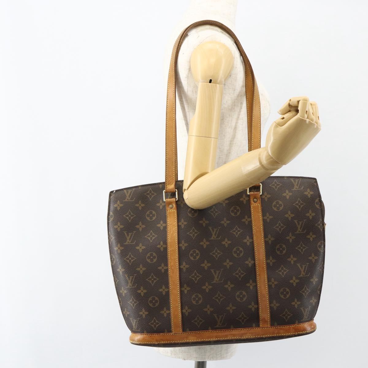 LOUIS VUITTON Monogram Babylone Tote Bag M51102 LV Auth 155265