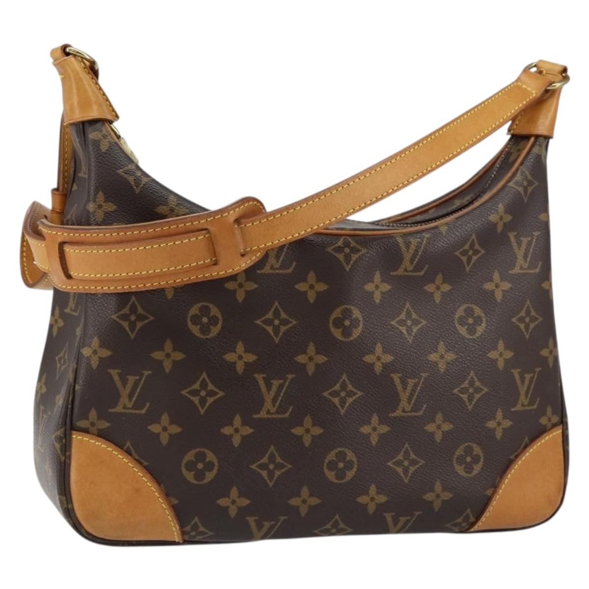 LOUIS VUITTON Monogram Boulogne 30 Shoulder Bag M51265 LV Auth 155266