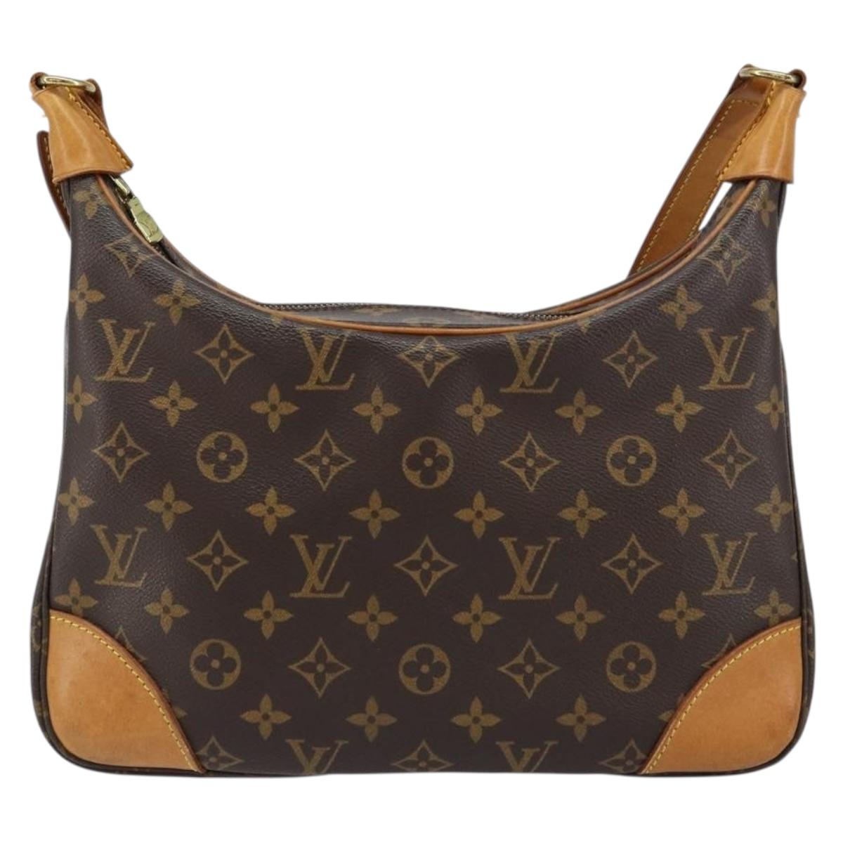 LOUIS VUITTON Monogram Boulogne 30 Shoulder Bag M51265 LV Auth 155266