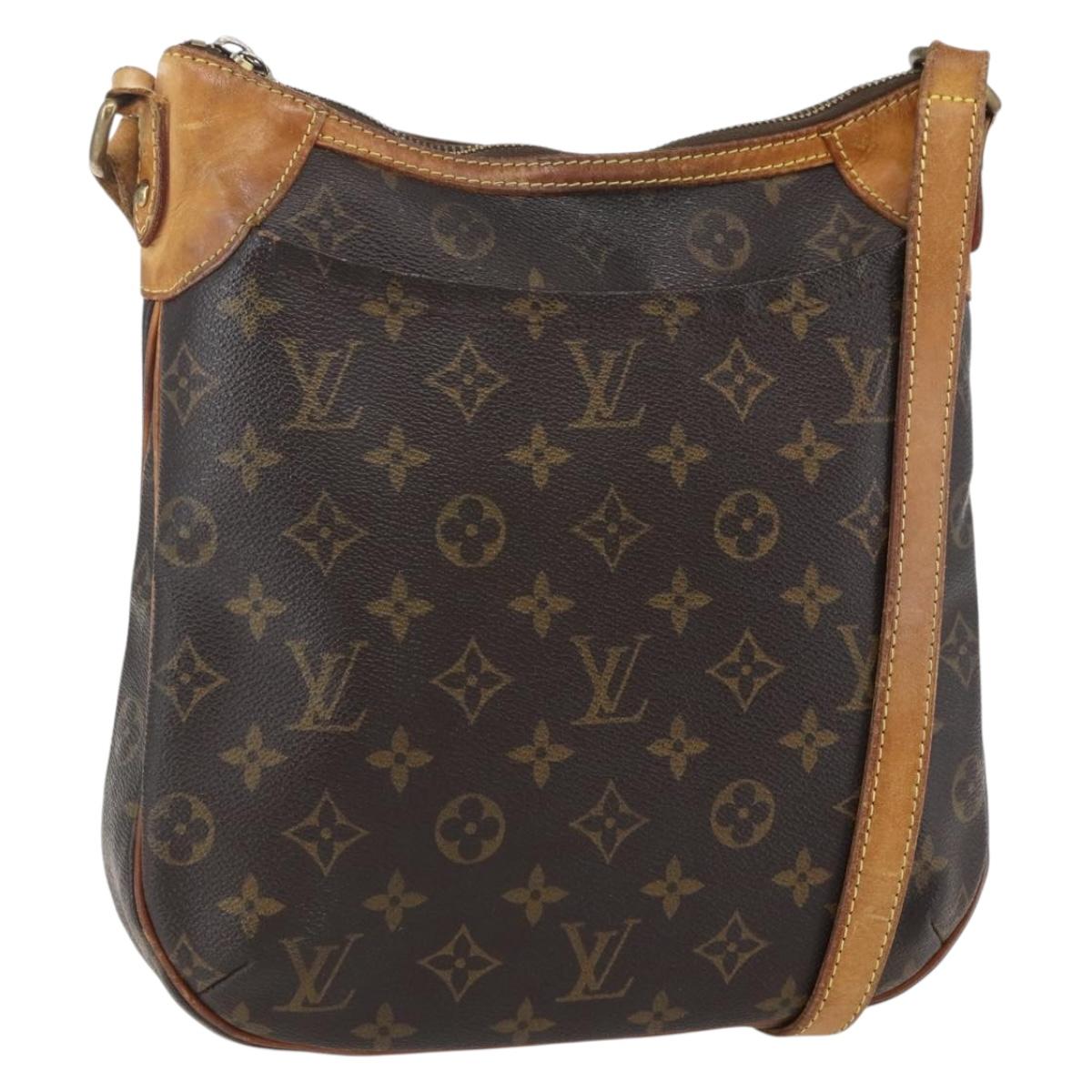 LOUIS VUITTON Monogram Odeon PM Shoulder Bag M56390 LV Auth 155268