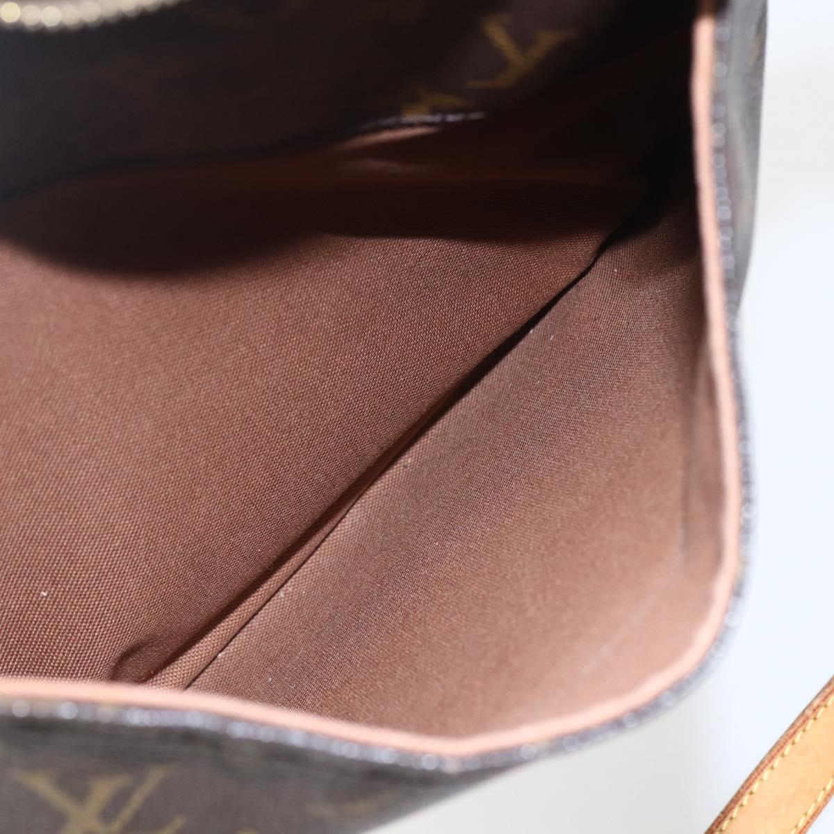 LOUIS VUITTON Monogram Odeon PM Shoulder Bag M56390 LV Auth 155268