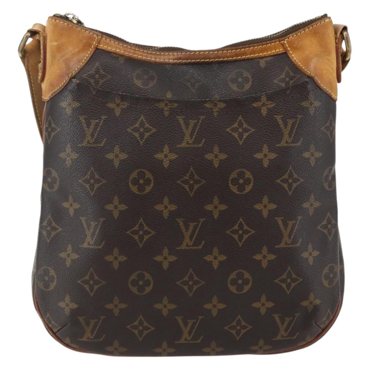 LOUIS VUITTON Monogram Odeon PM Shoulder Bag M56390 LV Auth 155268