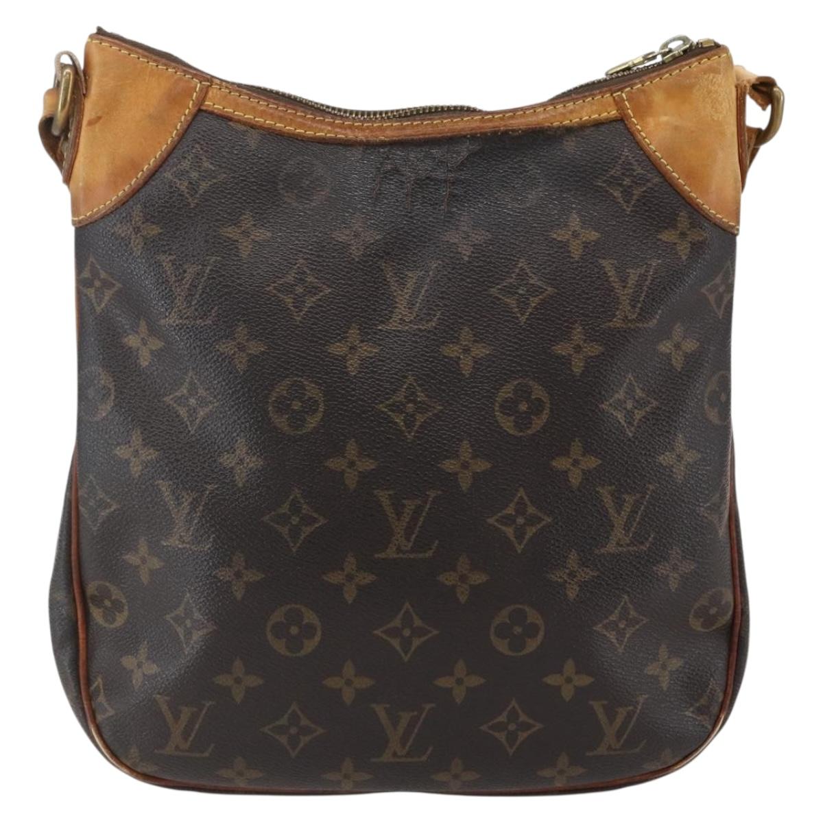 LOUIS VUITTON Monogram Odeon PM Shoulder Bag M56390 LV Auth 155268
