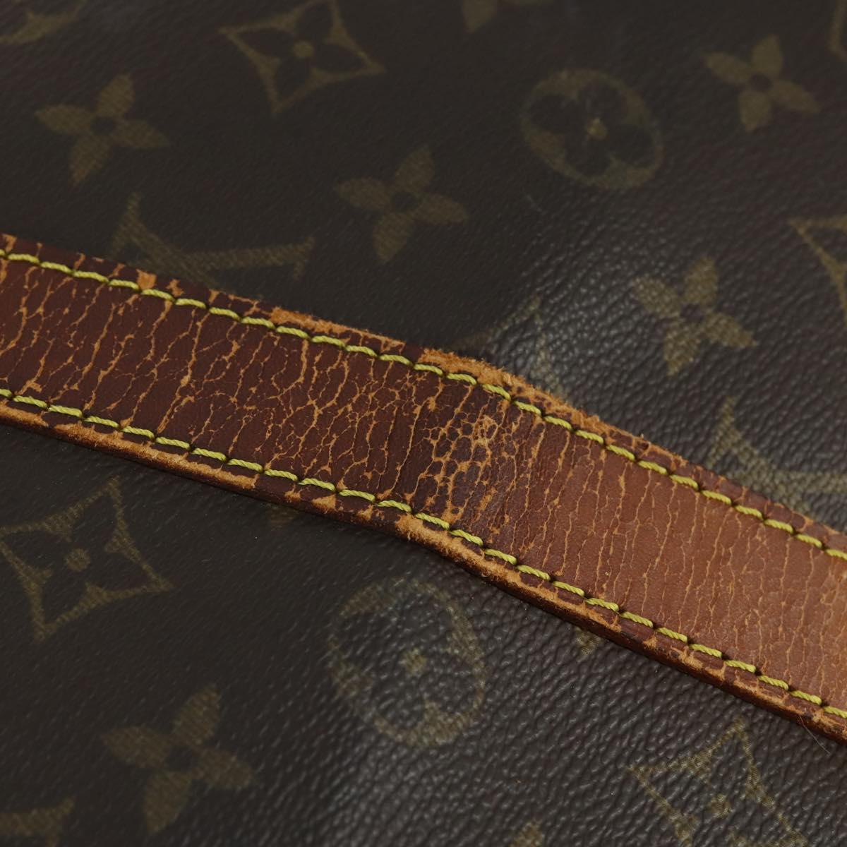 LOUIS VUITTON Monogram Keepall Bandouliere 55 Boston Bag M41414 LV Auth 155269