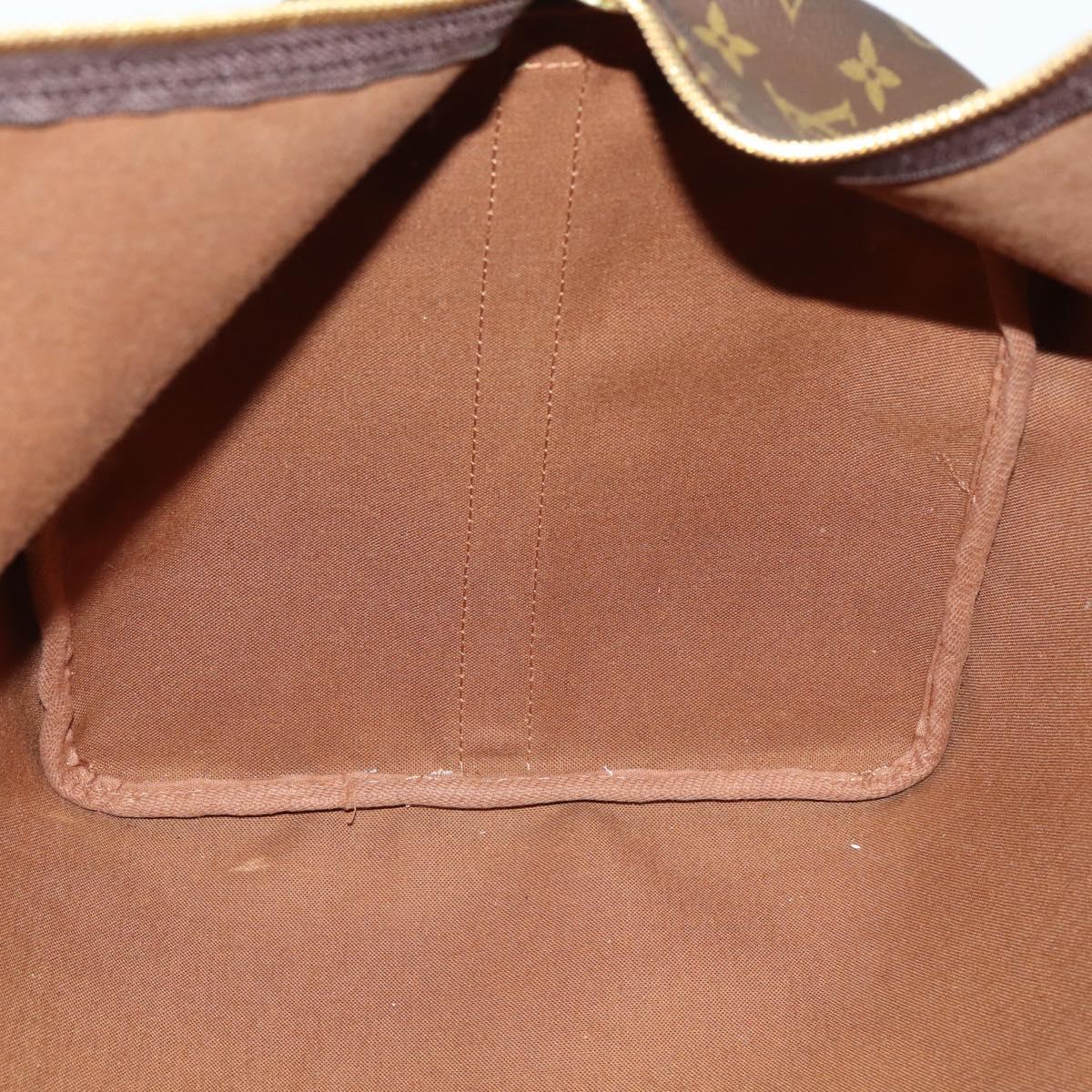 LOUIS VUITTON Monogram Keepall Bandouliere 55 Boston Bag M41414 LV Auth 155269