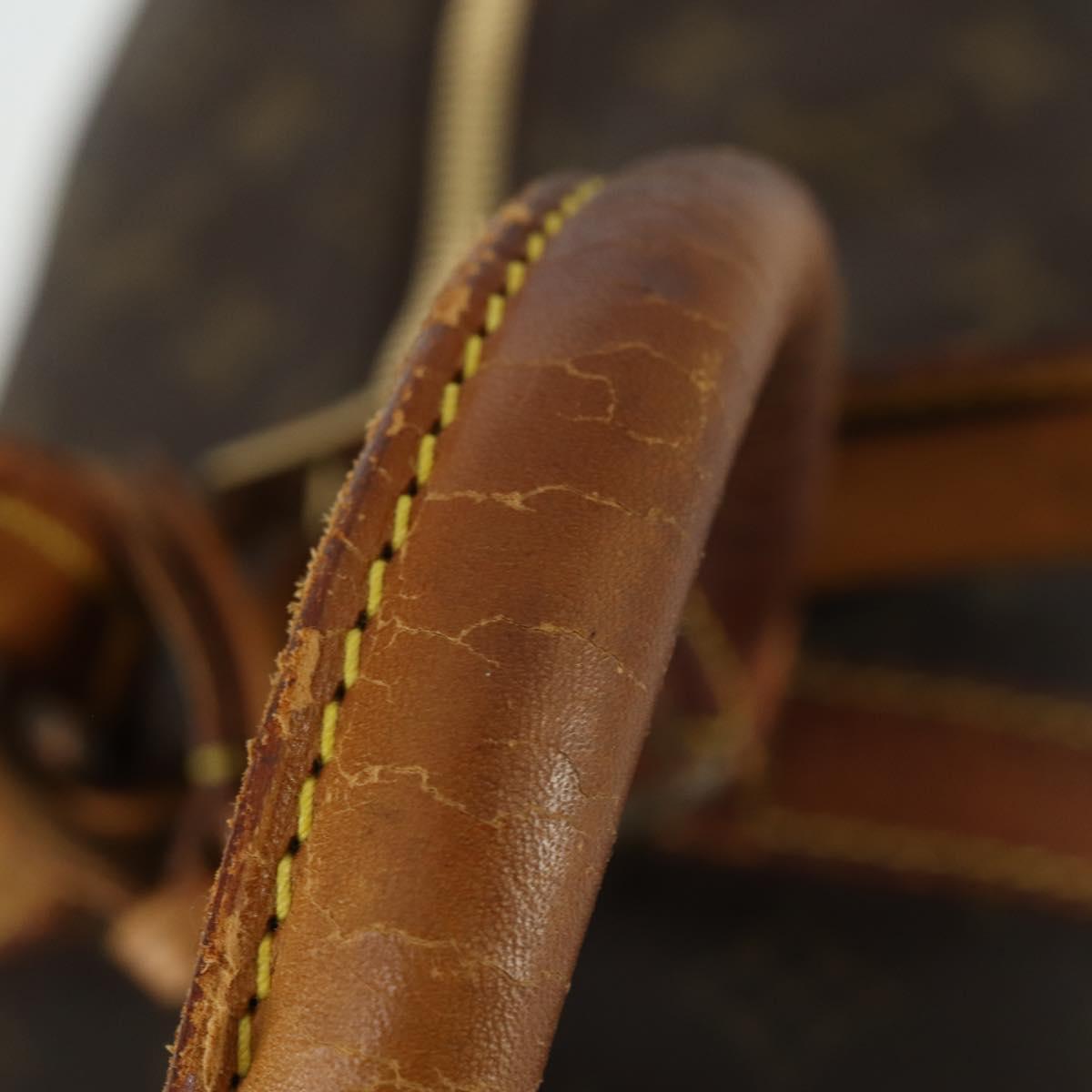 LOUIS VUITTON Monogram Keepall Bandouliere 55 Boston Bag M41414 LV Auth 155269