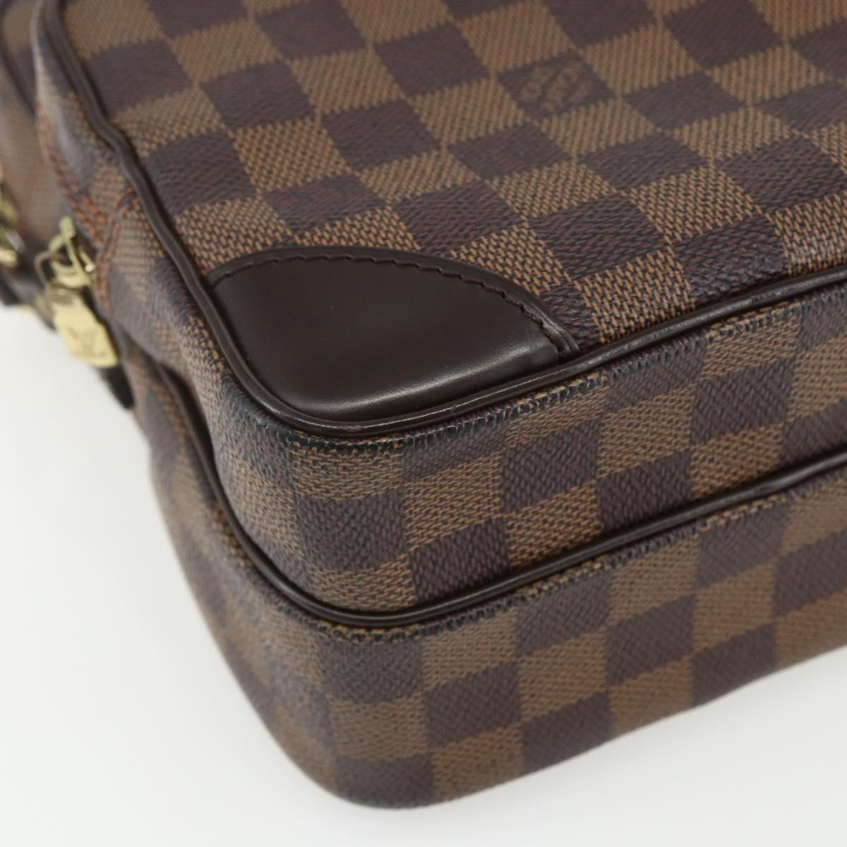 LOUIS VUITTON Damier Ebene Amazon Shoulder Bag SPO N48074 LV Auth 155271V