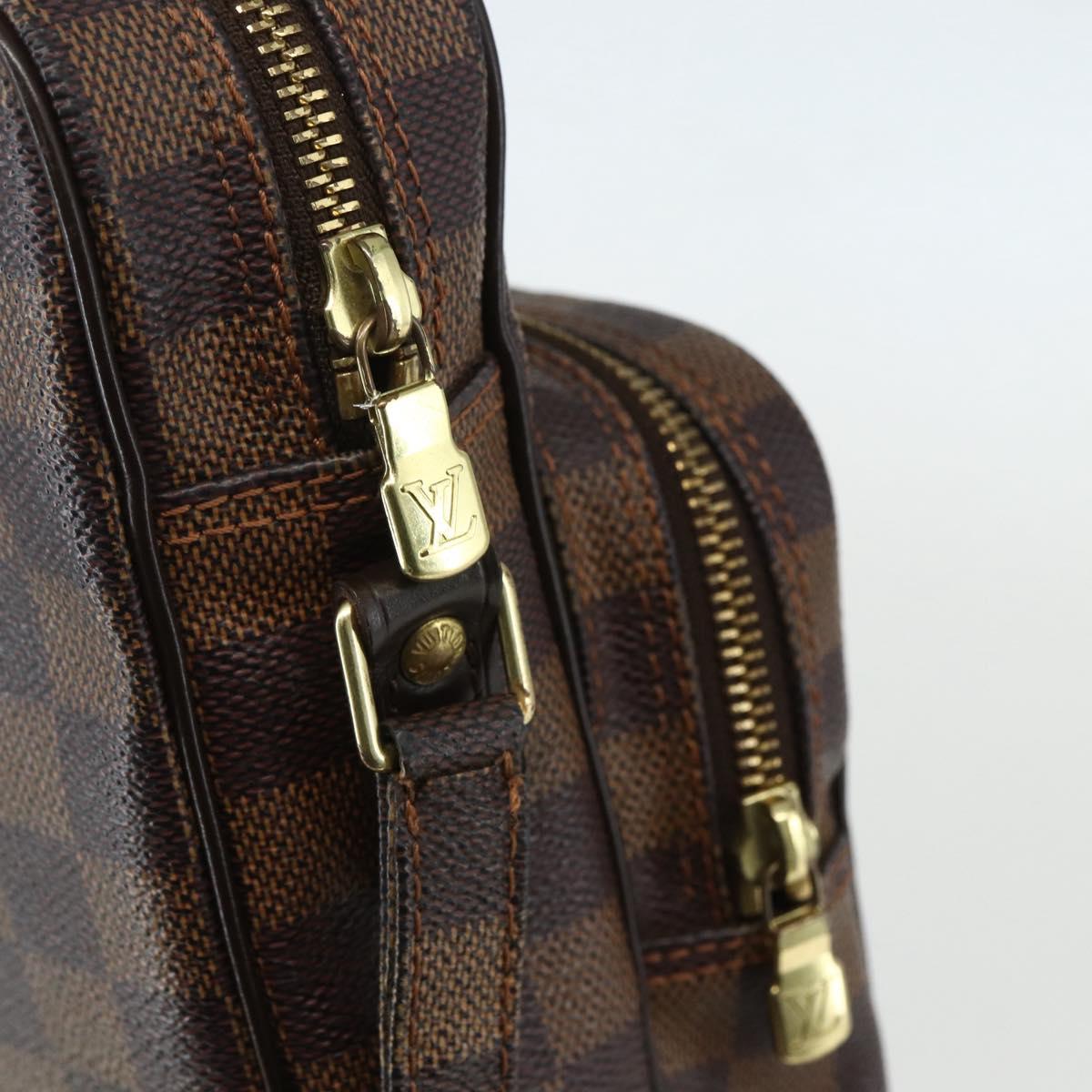 LOUIS VUITTON Damier Ebene Amazon Shoulder Bag SPO N48074 LV Auth 155271V