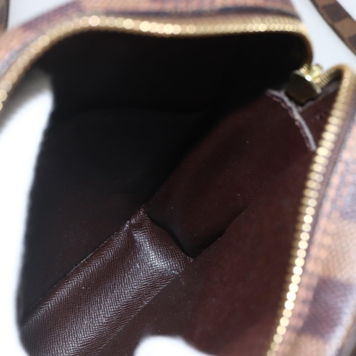 LOUIS VUITTON Damier Ebene Amazon Shoulder Bag SPO N48074 LV Auth 155271V