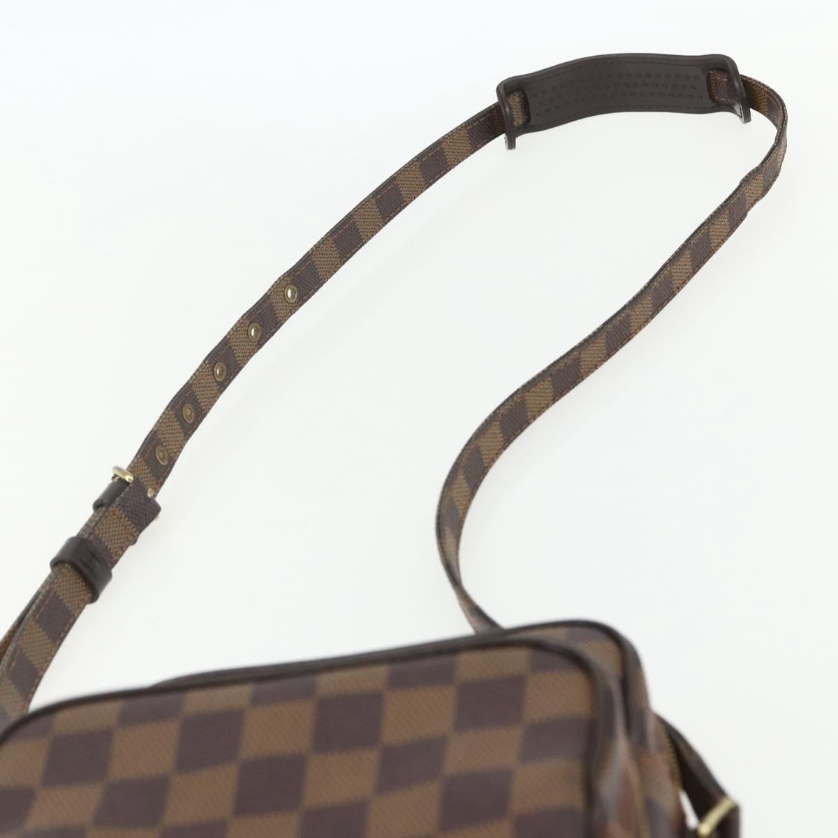 LOUIS VUITTON Damier Ebene Amazon Shoulder Bag SPO N48074 LV Auth 155271V