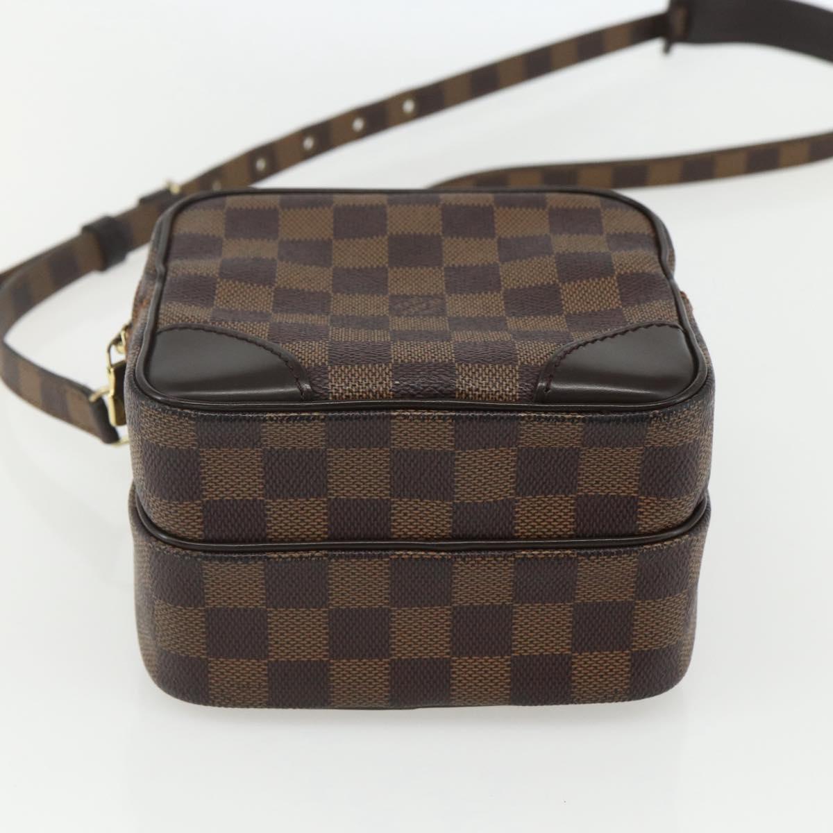 LOUIS VUITTON Damier Ebene Amazon Shoulder Bag SPO N48074 LV Auth 155271V
