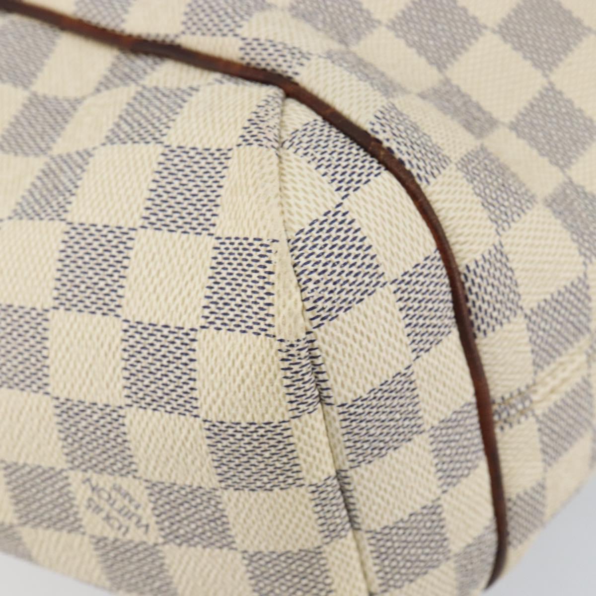 LOUIS VUITTON Damier Azur Totally MM Tote Bag N51262 LV Auth 155274