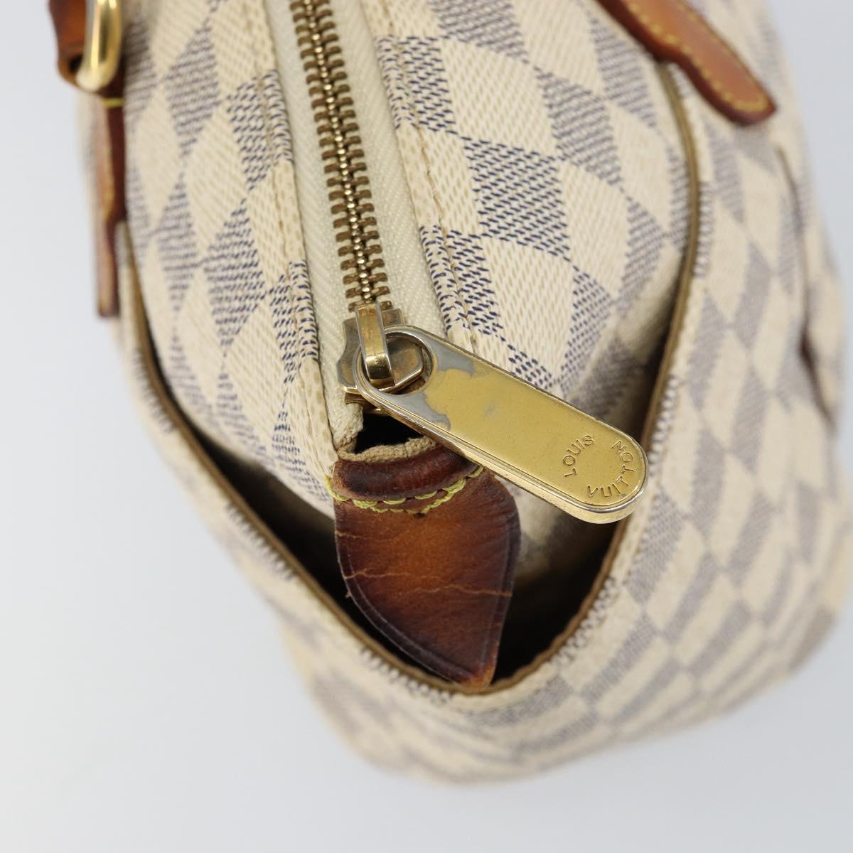 LOUIS VUITTON Damier Azur Totally MM Tote Bag N51262 LV Auth 155274