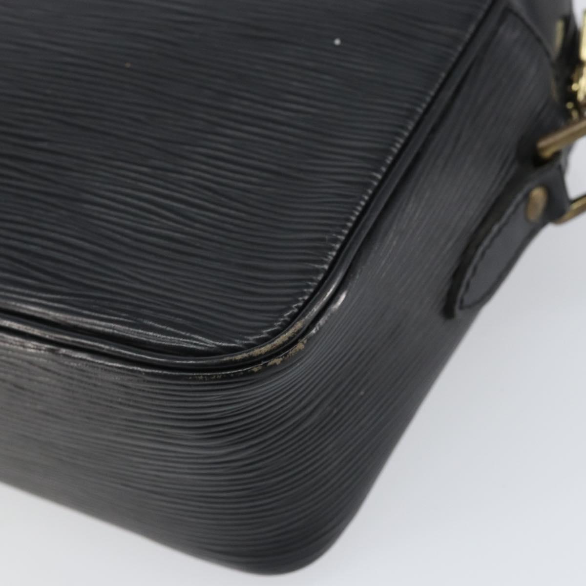 LOUIS VUITTON Epi Trocadero 27 Shoulder Bag Black M52312 LV Auth 155275