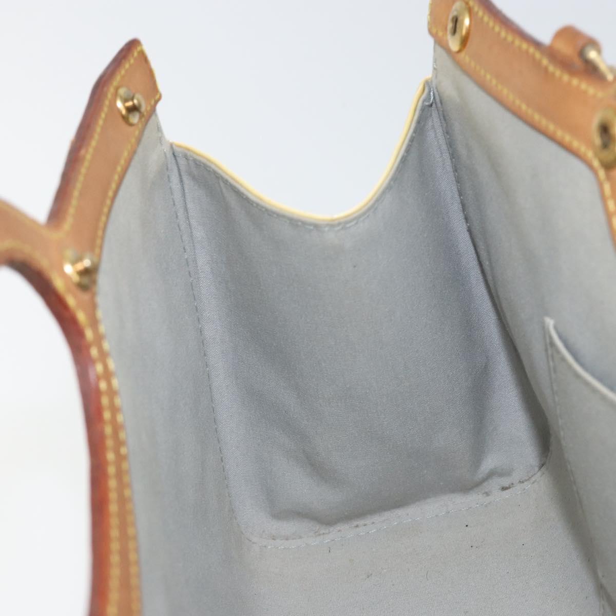 LOUIS VUITTON Monogram Vernis Roxbury Drive Hand Bag Perle M91374 LV Auth 155278