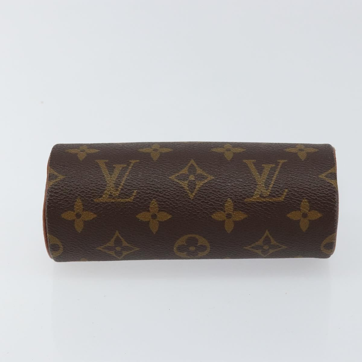 LOUIS VUITTON Monogram Papillon Pouch LV Auth 155280