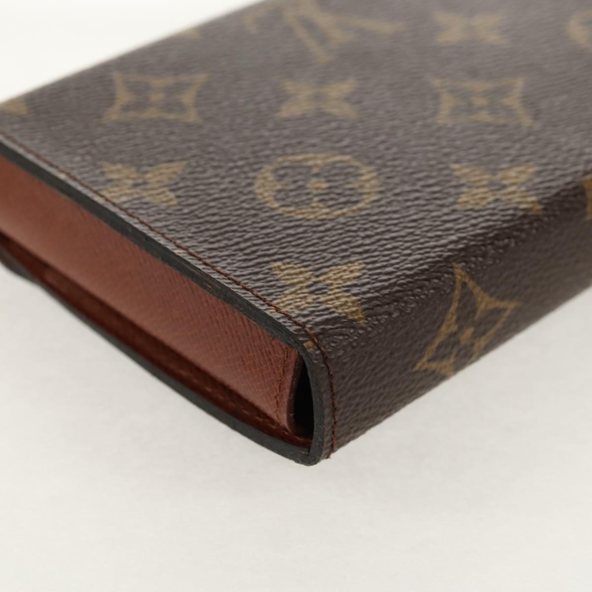 LOUIS VUITTON Monogram Playing Cards Case M58648 LV Auth 155282V