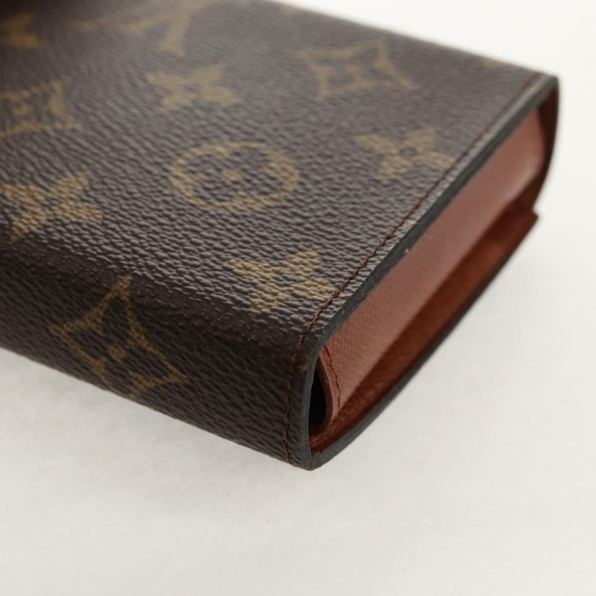LOUIS VUITTON Monogram Playing Cards Case M58648 LV Auth 155282V