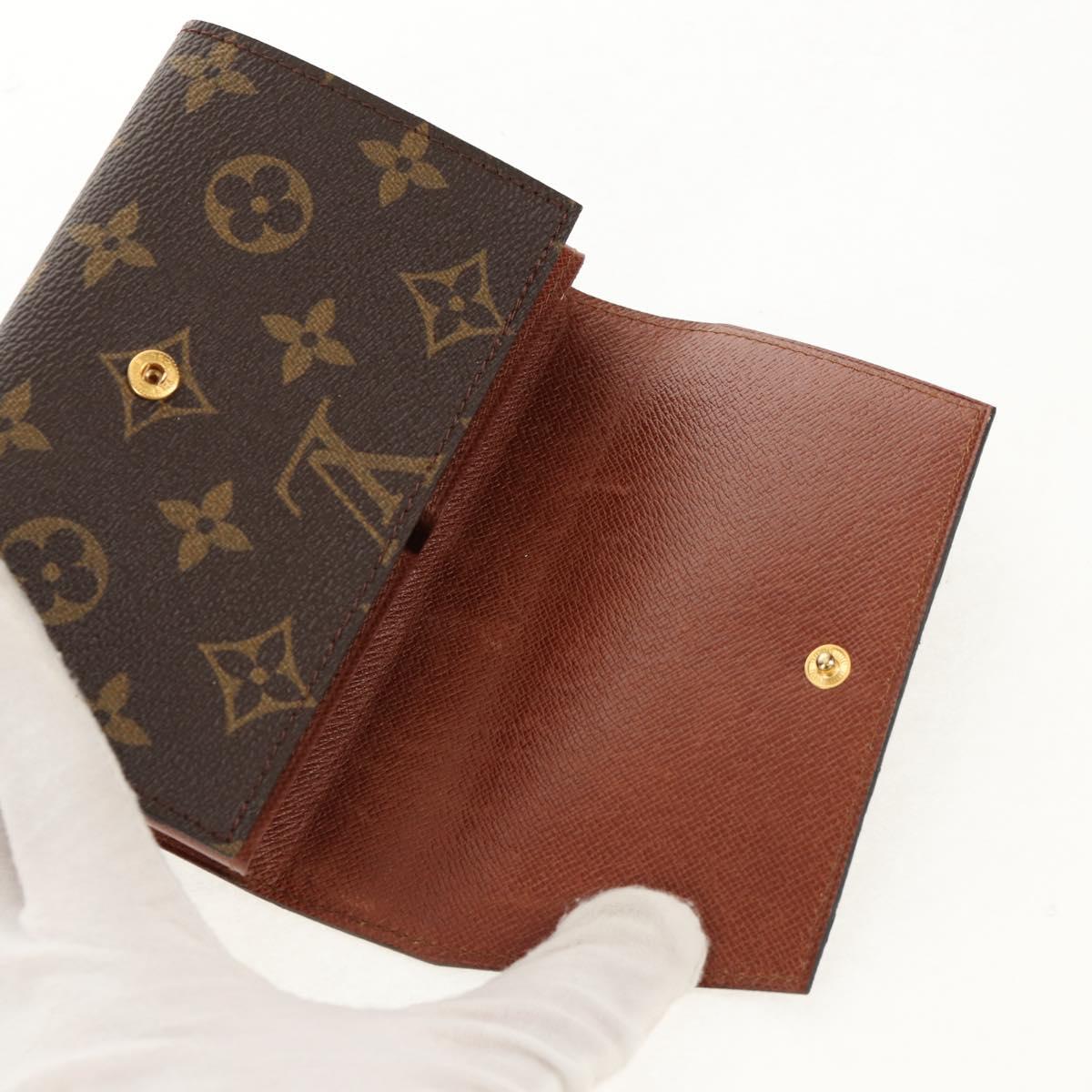 LOUIS VUITTON Monogram Playing Cards Case M58648 LV Auth 155282V