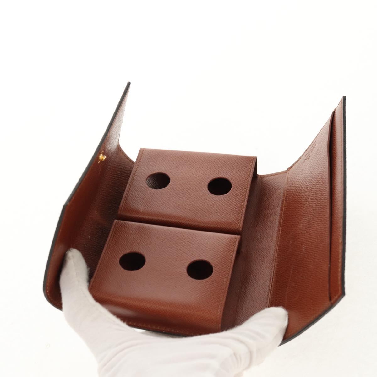 LOUIS VUITTON Monogram Playing Cards Case M58648 LV Auth 155282V