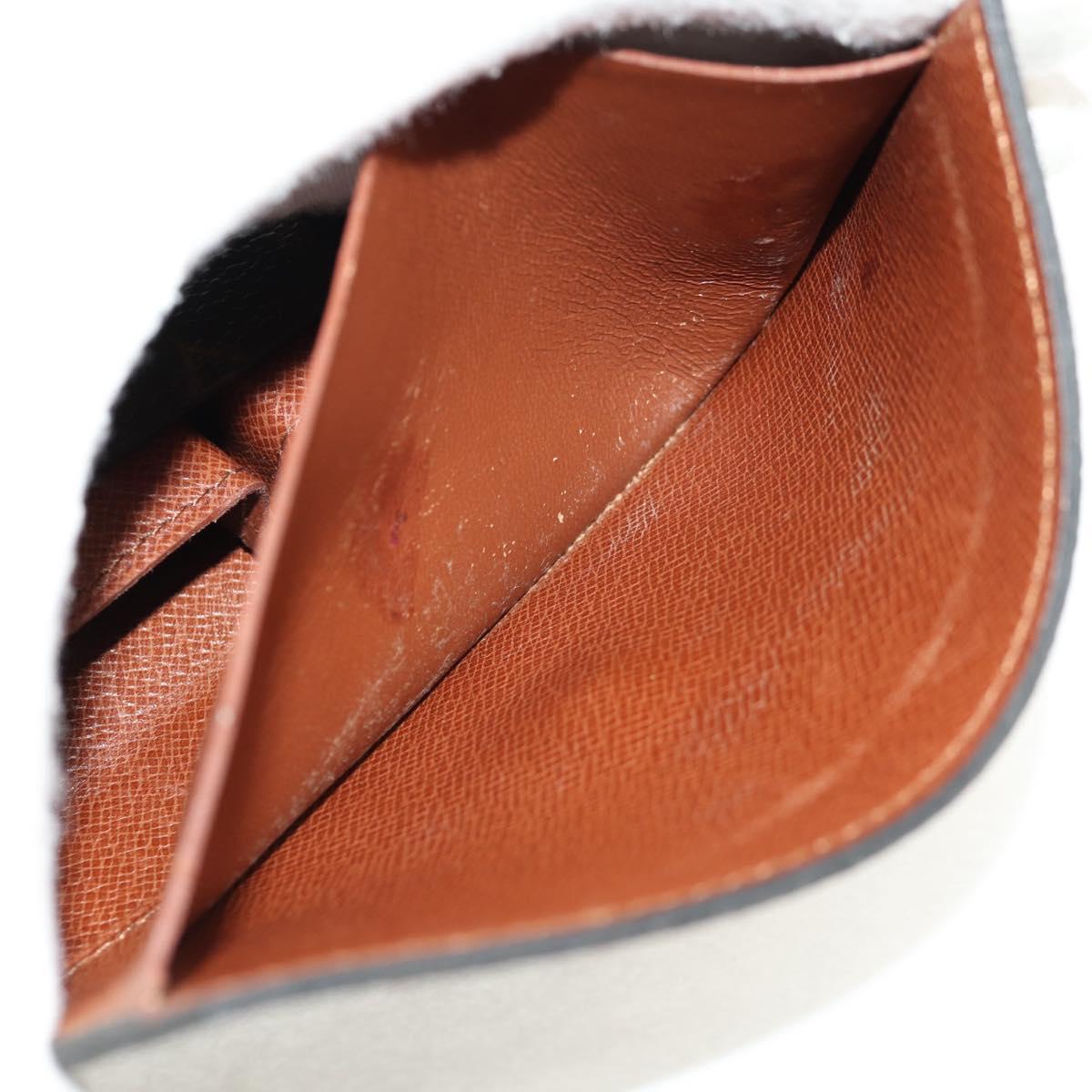 LOUIS VUITTON Monogram Playing Cards Case M58648 LV Auth 155282V