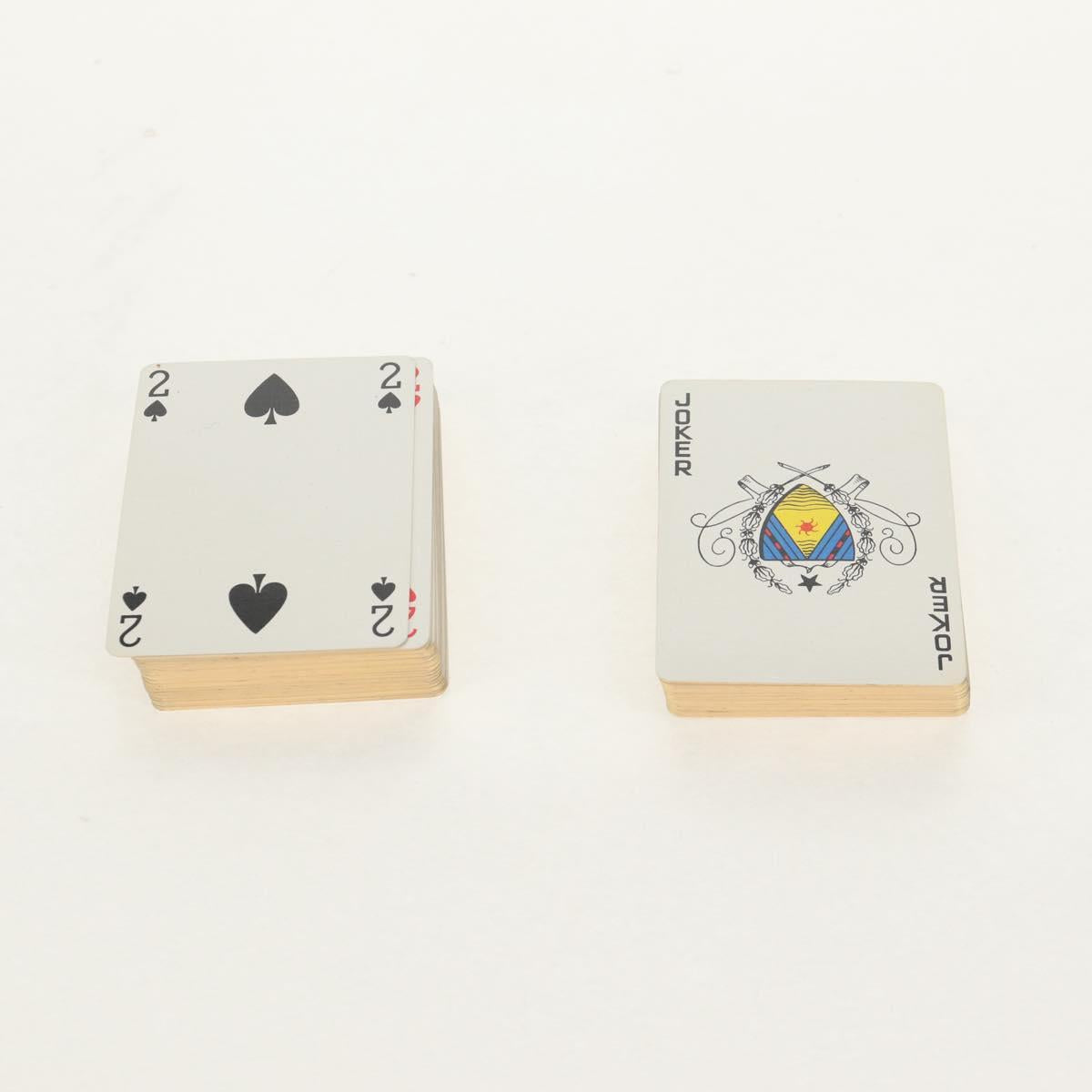 LOUIS VUITTON Monogram Playing Cards Case M58648 LV Auth 155282V