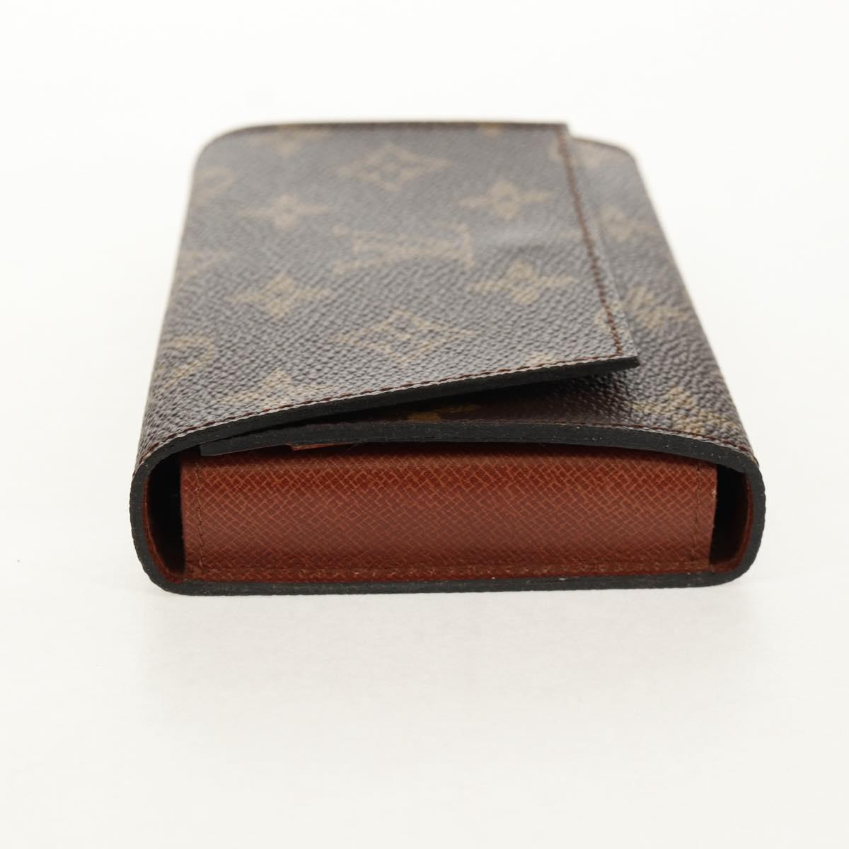 LOUIS VUITTON Monogram Playing Cards Case M58648 LV Auth 155282V