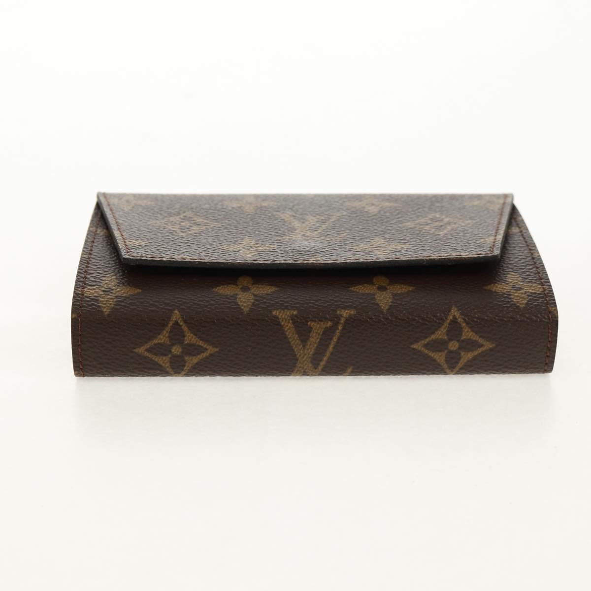 LOUIS VUITTON Monogram Playing Cards Case M58648 LV Auth 155282V