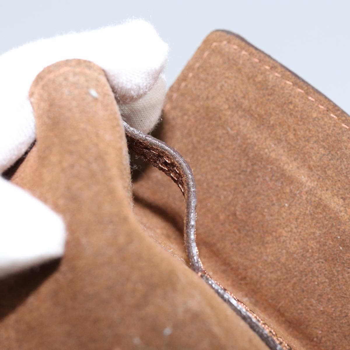 LOUIS VUITTON Damier Ebene Cuff Case LV Auth 155286