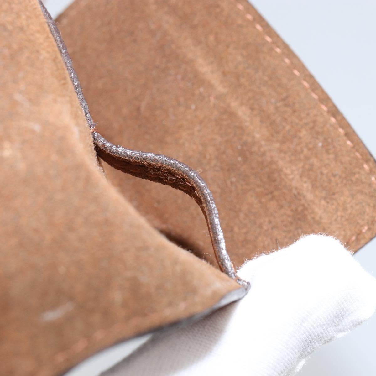 LOUIS VUITTON Damier Ebene Cuff Case LV Auth 155286