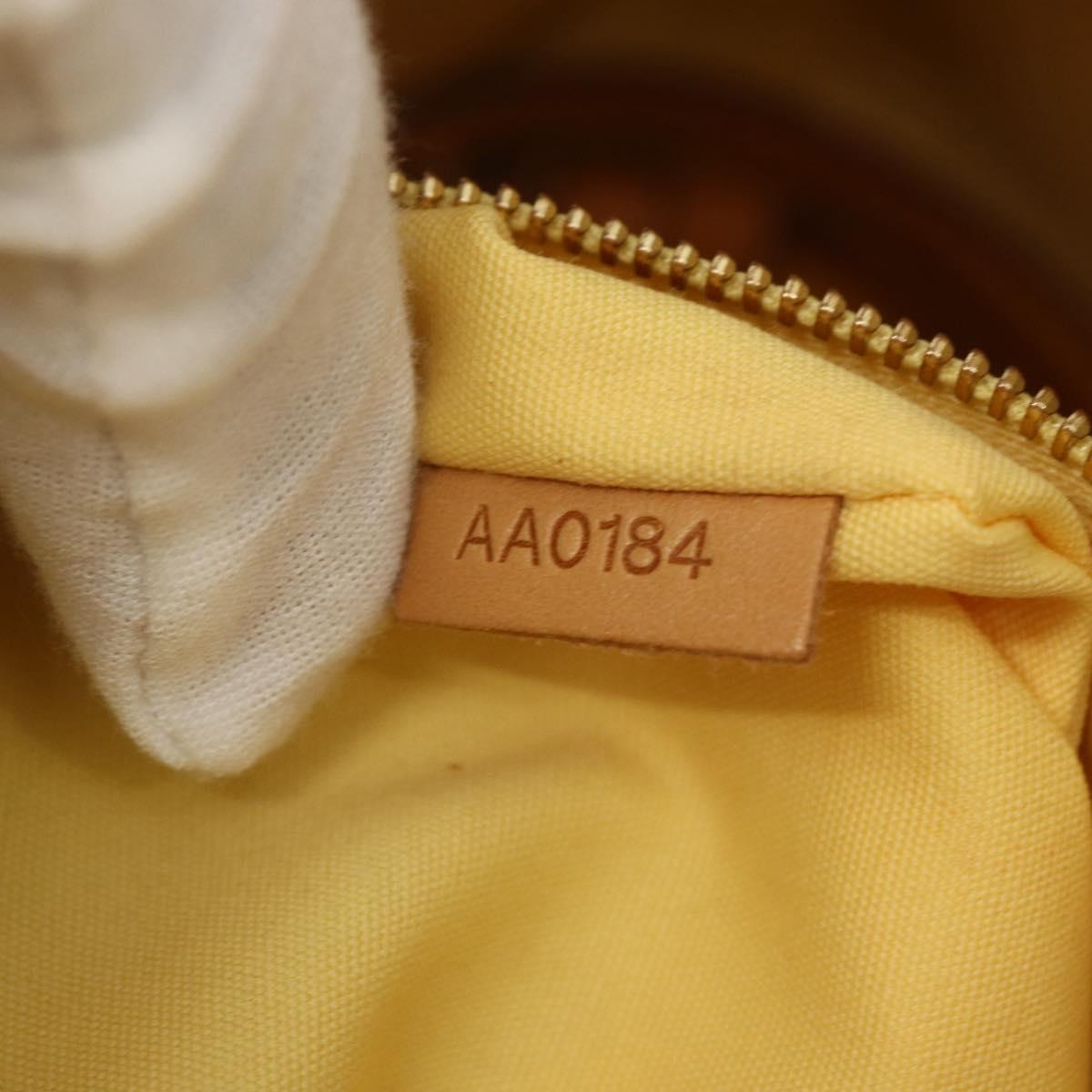 LOUIS VUITTON Monogram Vernis Blair MM Hand Bag 2way Citrin M90108 Auth 155287