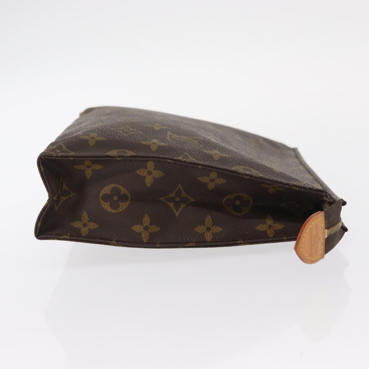 LOUIS VUITTON Monogram Poche Toilette 26 Pouch M47542 LV Auth 155351