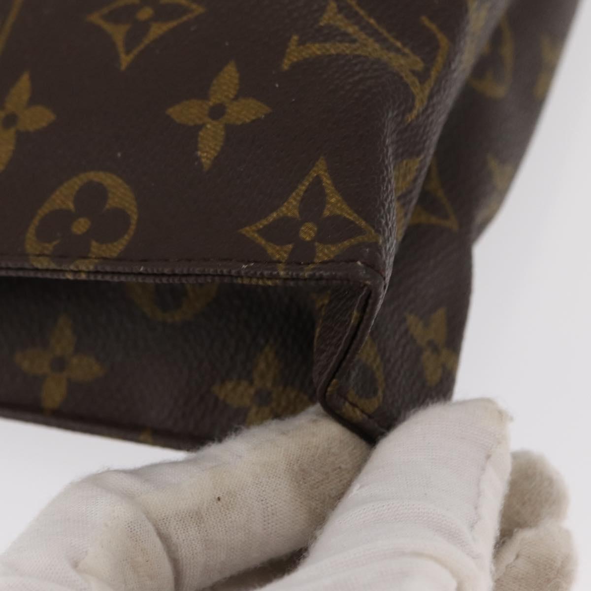 LOUIS VUITTON Monogram Poche Toilette 26 Pouch M47542 LV Auth 155351