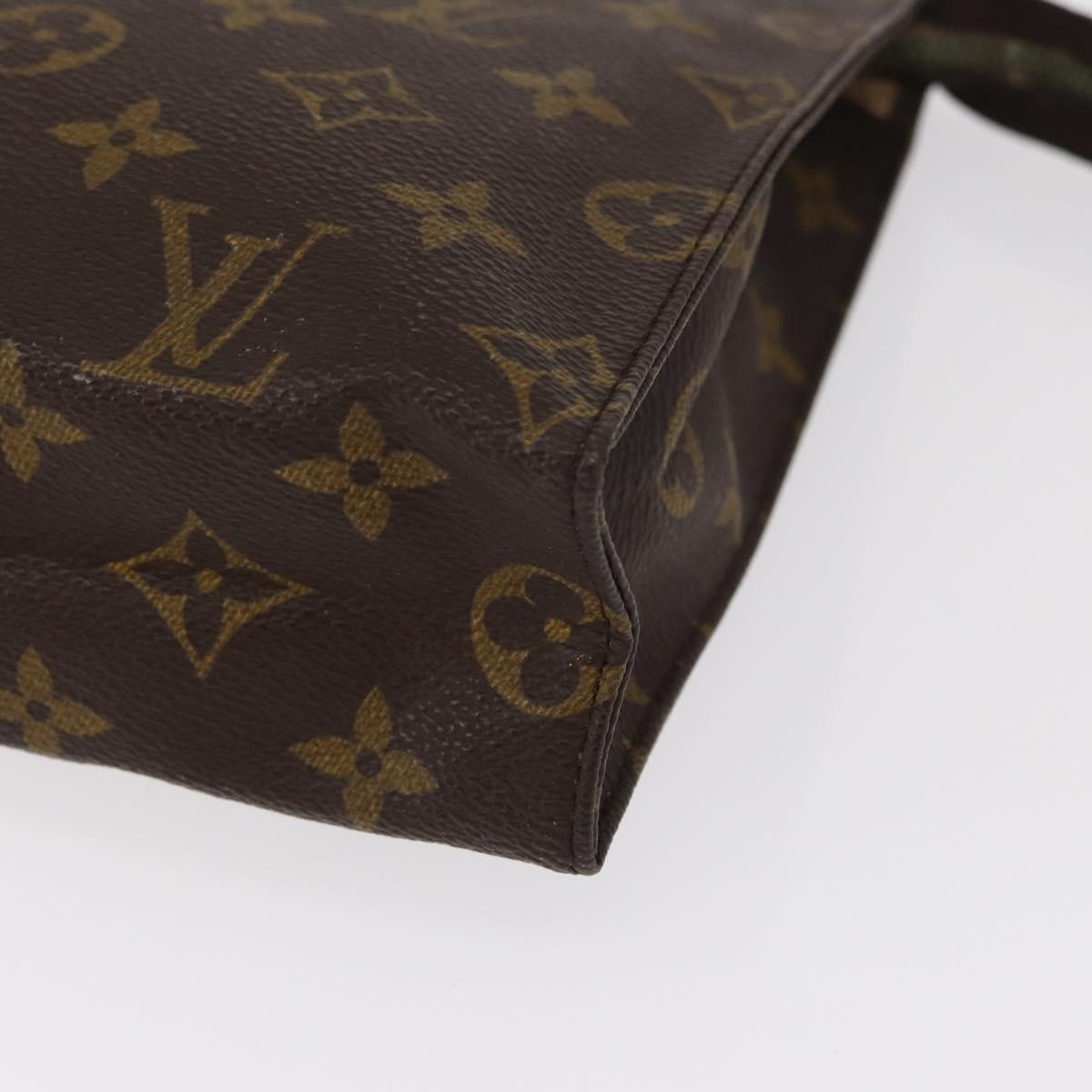 LOUIS VUITTON Monogram Poche Toilette 26 Pouch M47542 LV Auth 155351