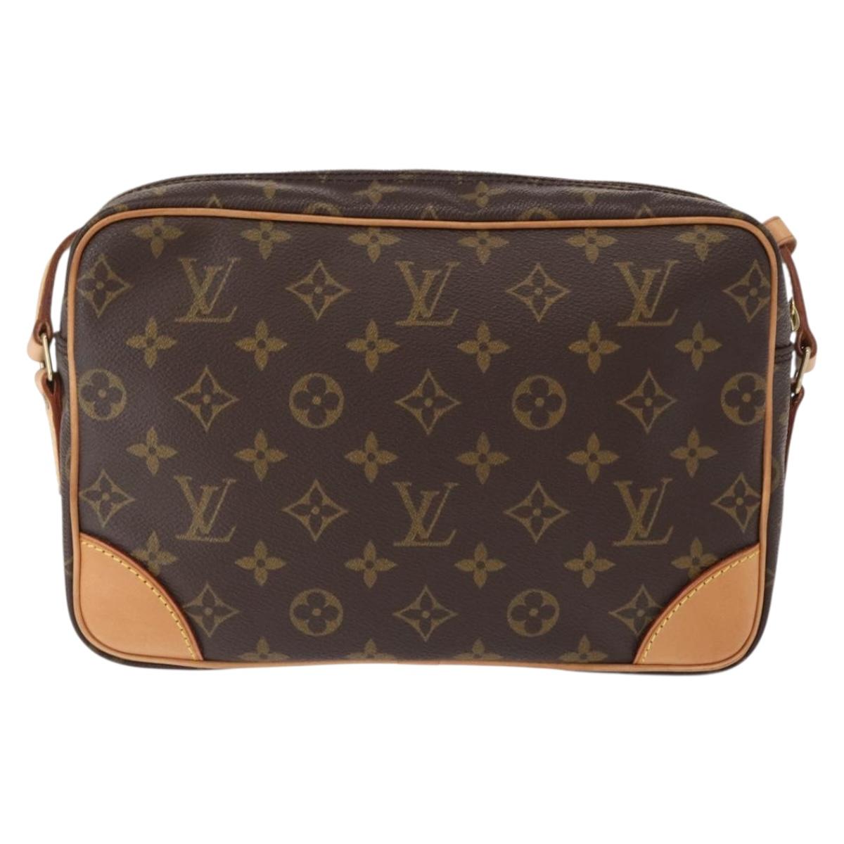 LOUIS VUITTON Monogram Trocadero 27 Shoulder Bag M51274 LV Auth 155353
