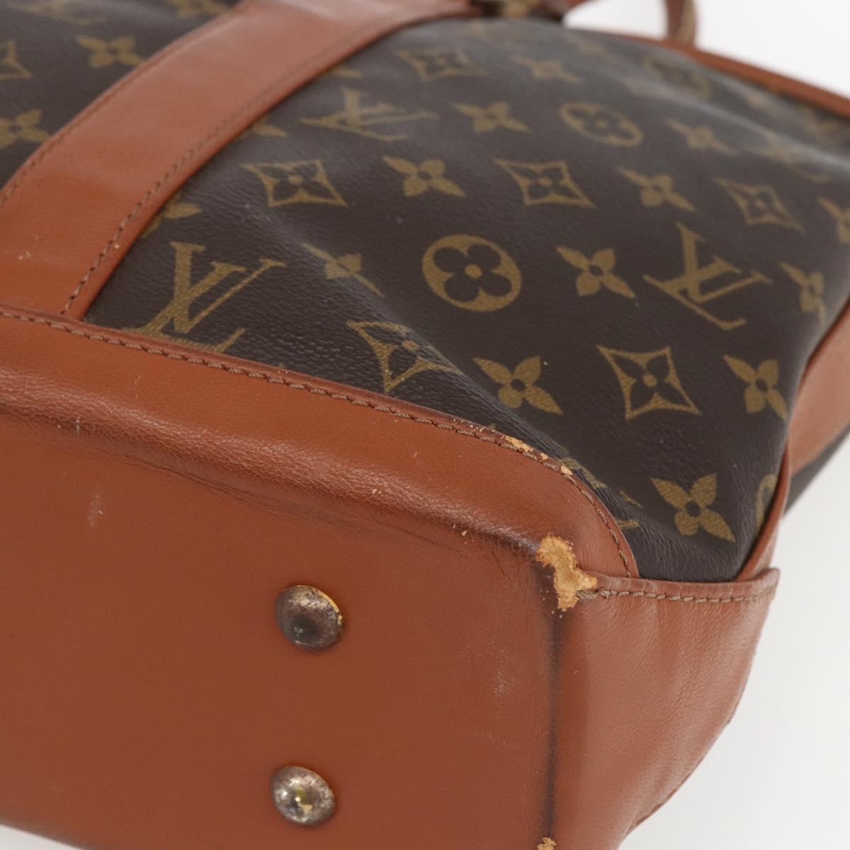 LOUIS VUITTON Monogram Sack Weekend PM Hand Bag M42425 LV Auth 155355A