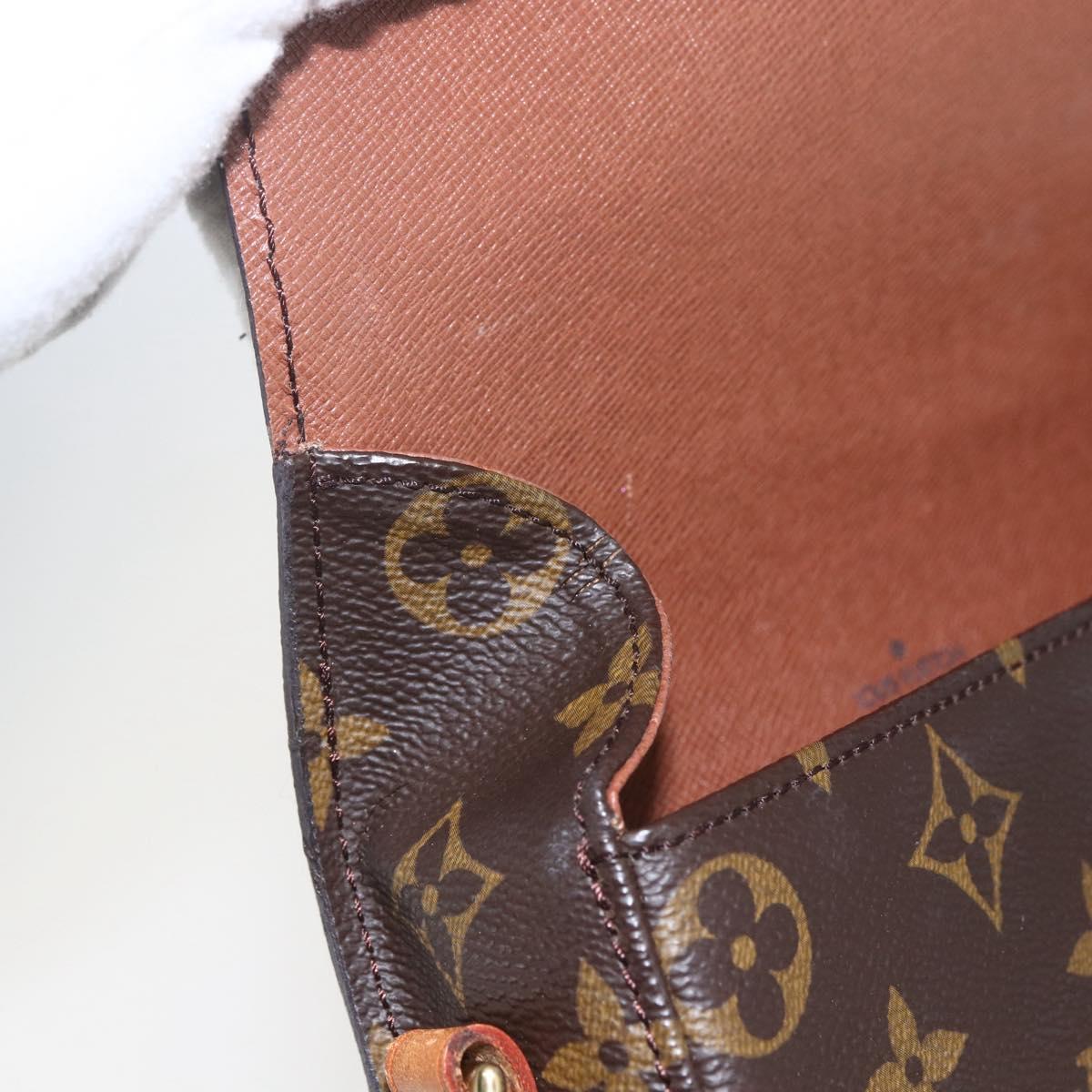 LOUIS VUITTON Monogram Saint Cloud MM Shoulder Bag M51243 LV Auth 155356A